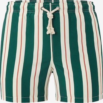 Gassa d'Amante Badeshorts 'Riccione' in Grün: Vorderseite