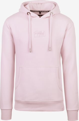 SPITZBUB Sweatshirt ' Klaas ' in Pink: front