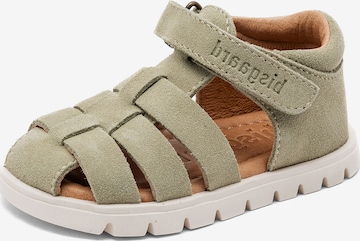 BISGAARD - Sapatos abertos 'Beka' em verde: frente