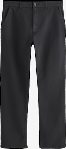 Nextregular Chino hlače - crna boja: prednji dio