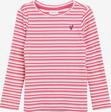 T-Shirt s.Oliver en rose : devant