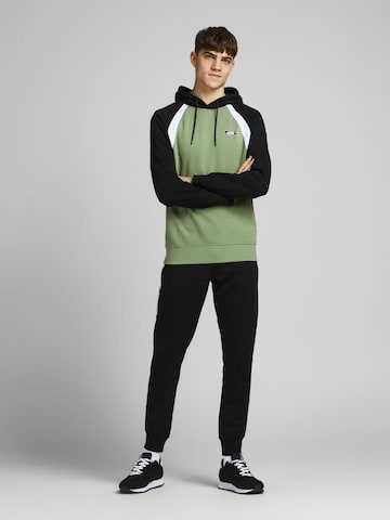 JACK & JONES Sweatshirt 'JCOFly' i grön