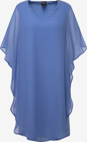 Robe Ulla Popken en bleu : devant