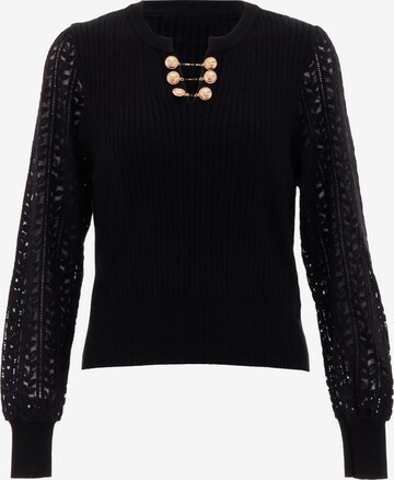 Pull-over NAEMI en noir : devant