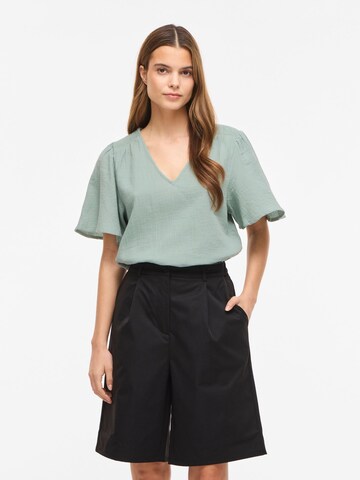 VILA Blouse 'VILania' in Groen: voorkant