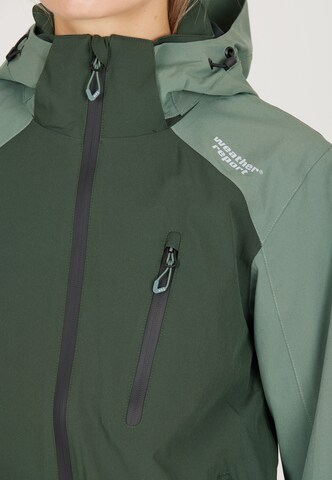 Weather Report Outdoorjacke 'Camelia' in Grün