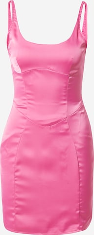 Misspap Obleka | roza barva: sprednja stran