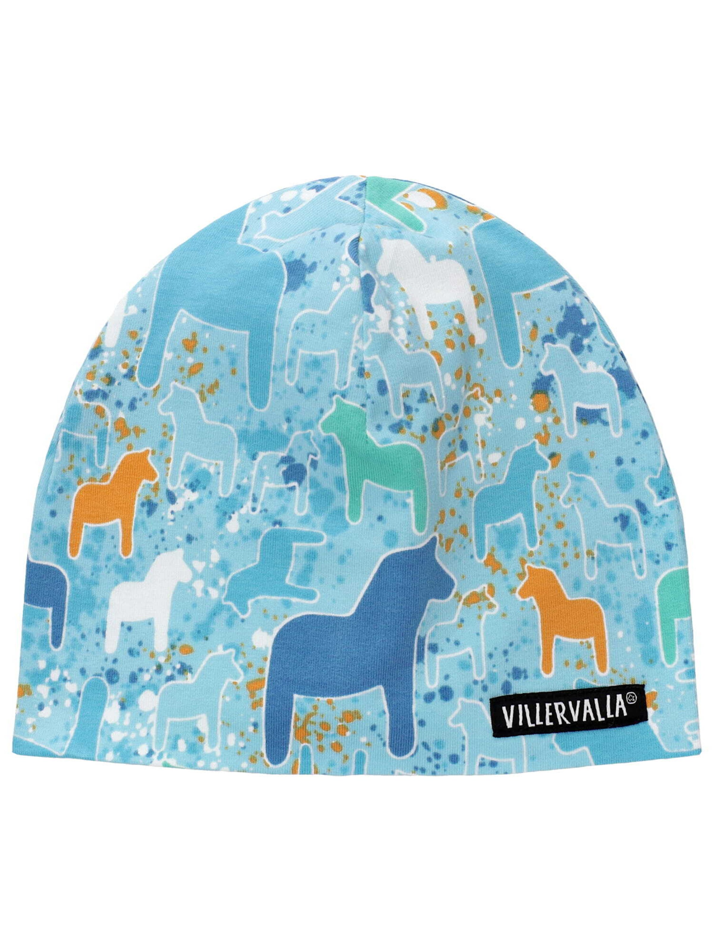 Villervalla Mütze in Blau: Vorderseite