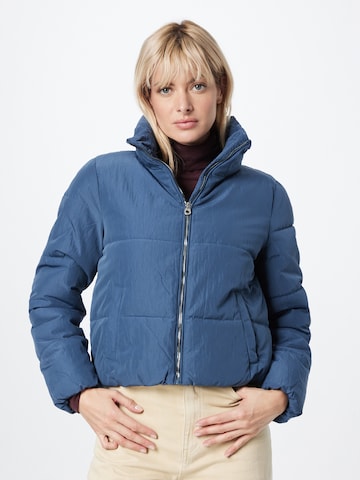 ONLY Winter Jacket 'Dolly' in Blue: front