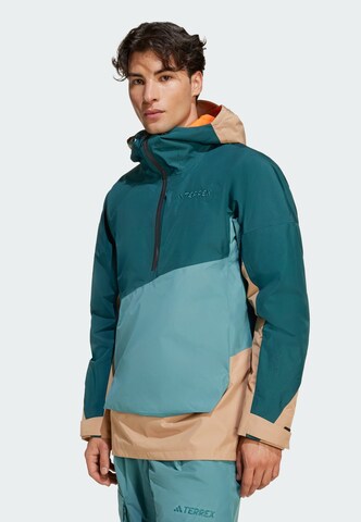 ADIDAS TERREX Outdoorjas 'Xploric' in Groen: voorkant