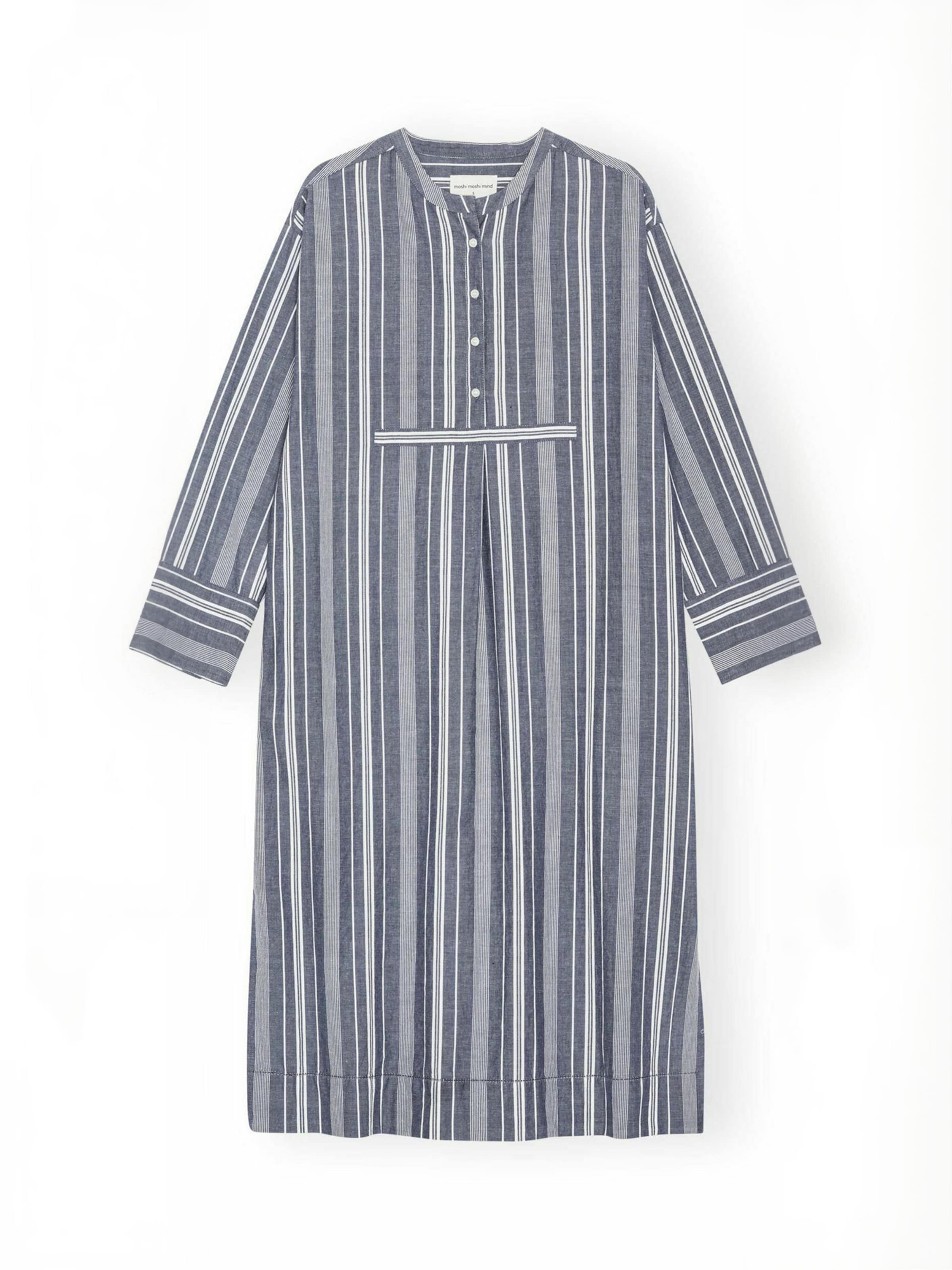 Robe ' stilness ' moshi moshi mind en bleu : devant