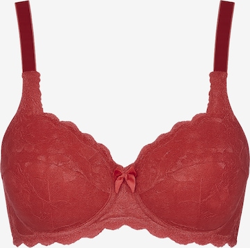 Soutien-gorge C&City en rouge : devant
