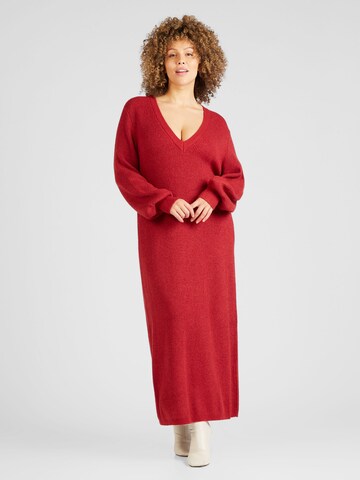 Object Curve Kleid 'MALENA' in Rot: predná strana