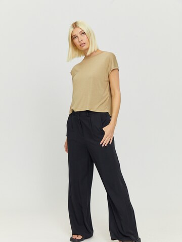 mazine Wide leg Pleat-Front Pants ' Melala Pants ' in Black