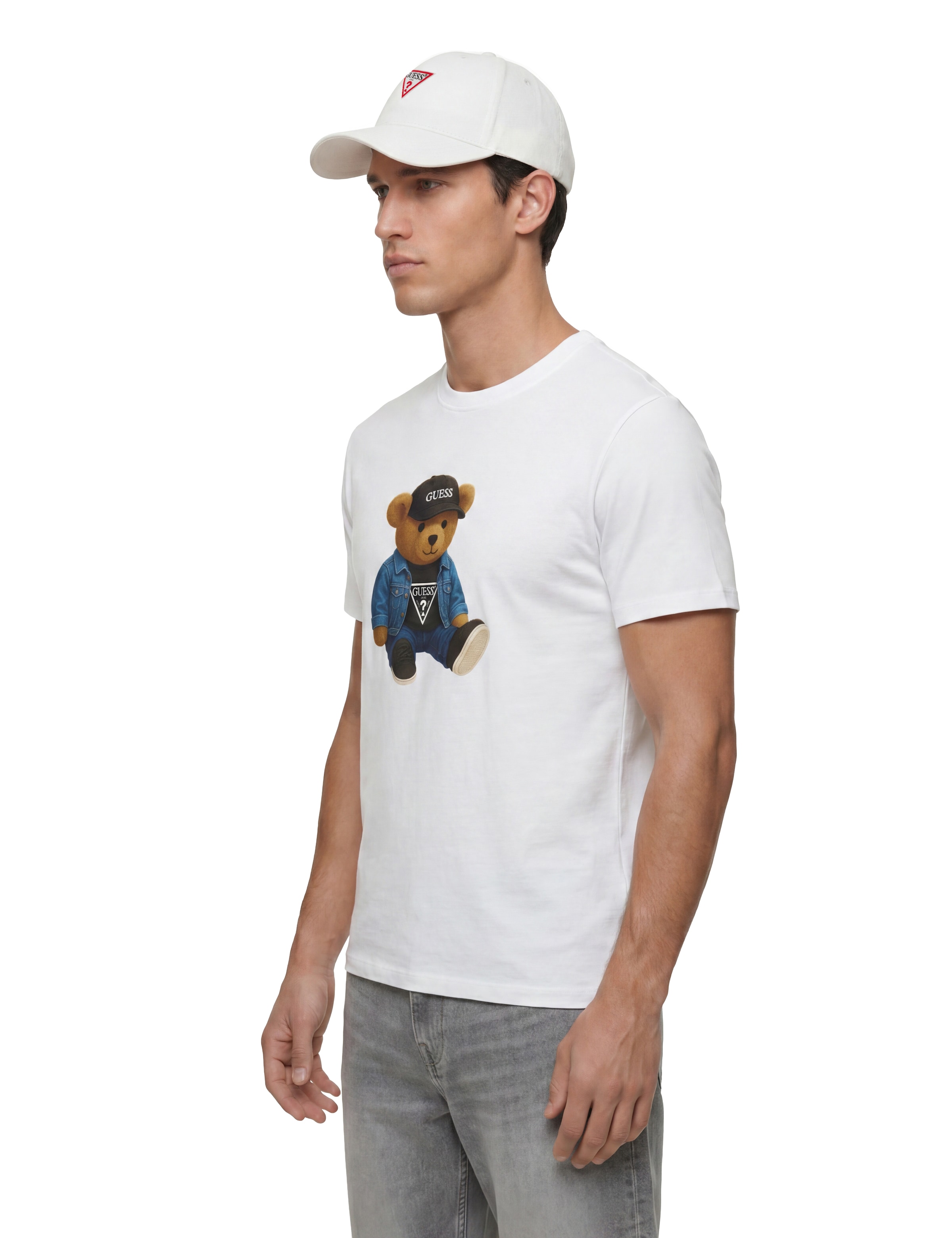 balts GUESS T-Krekls