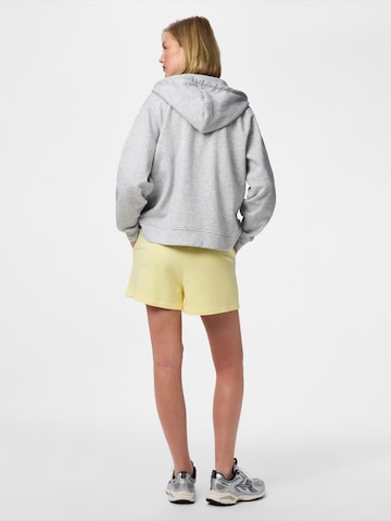 PIECES Regular Trousers 'PCCHILLI' in Yellow