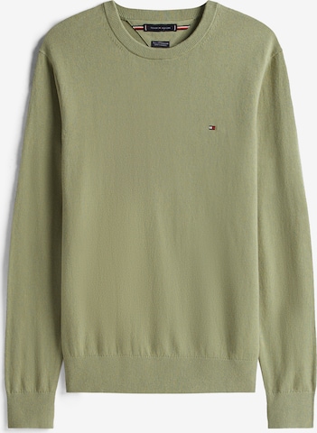 Pull-over TOMMY HILFIGER en vert : devant