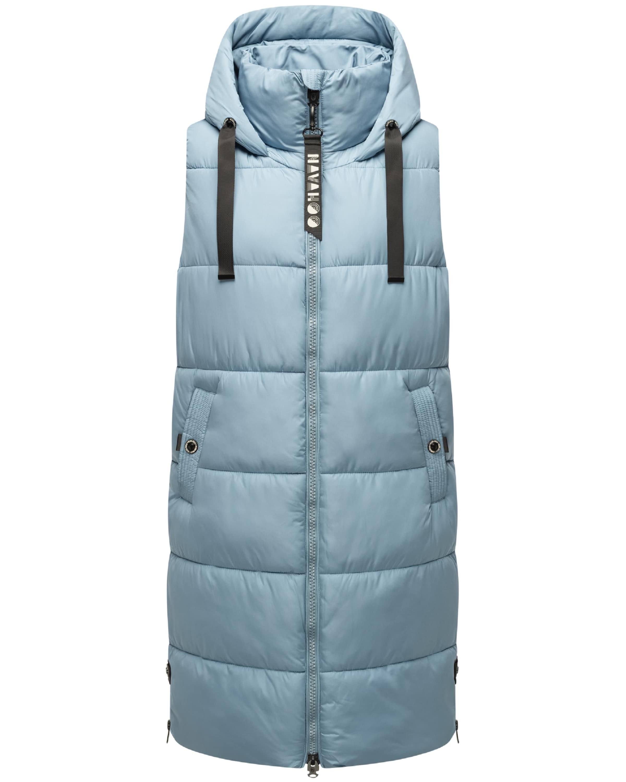 Gilet 'Schnuffelchen' NAVAHOO en bleu : devant