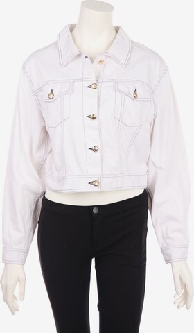 MOSCHINO Jacket & Coat in L in White: front