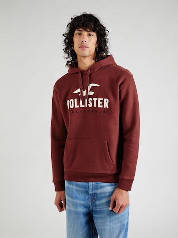 HOLLISTER Sweatshirt in Rood: voorkant