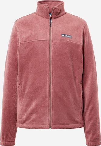 COLUMBIA Regular fit Athletic Fleece Jacket in Red: front