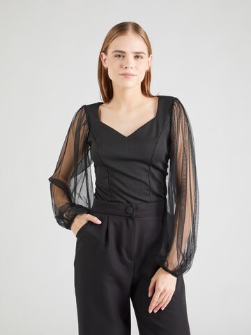 olalook Blouse in Black: front