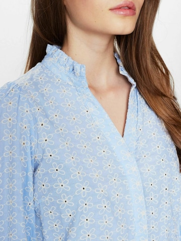 NÜMPH Bluse 'NUSIVA' i blå