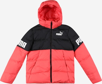 PUMA Winter Jacket 'Power' in Orange: front