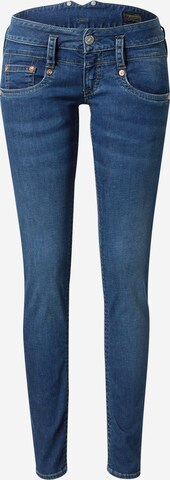 Herrlicher Slimfit Jeans 'Pitch' in Blauw: voorkant