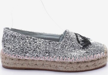 Chiara Ferragni Flats & Loafers in 37 in Silver: front