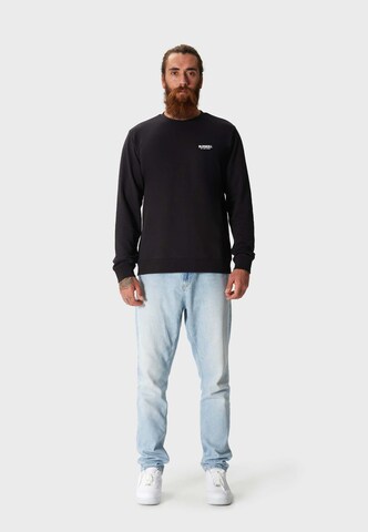 Oldskull Sweatshirt 'Asian Crane Beauty' in Black