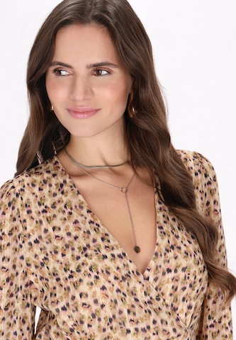 faina Коктейльное платье 'Fashion Look' в Бежевый