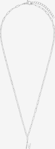 Lucardi Necklace in Silver: front