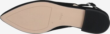 Högl Ballet Flats with Strap in Black