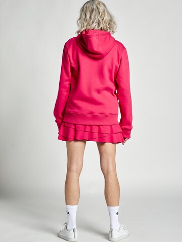 SPORTKIND Sportjas 'Unisex Zip Hoodie' in Roze