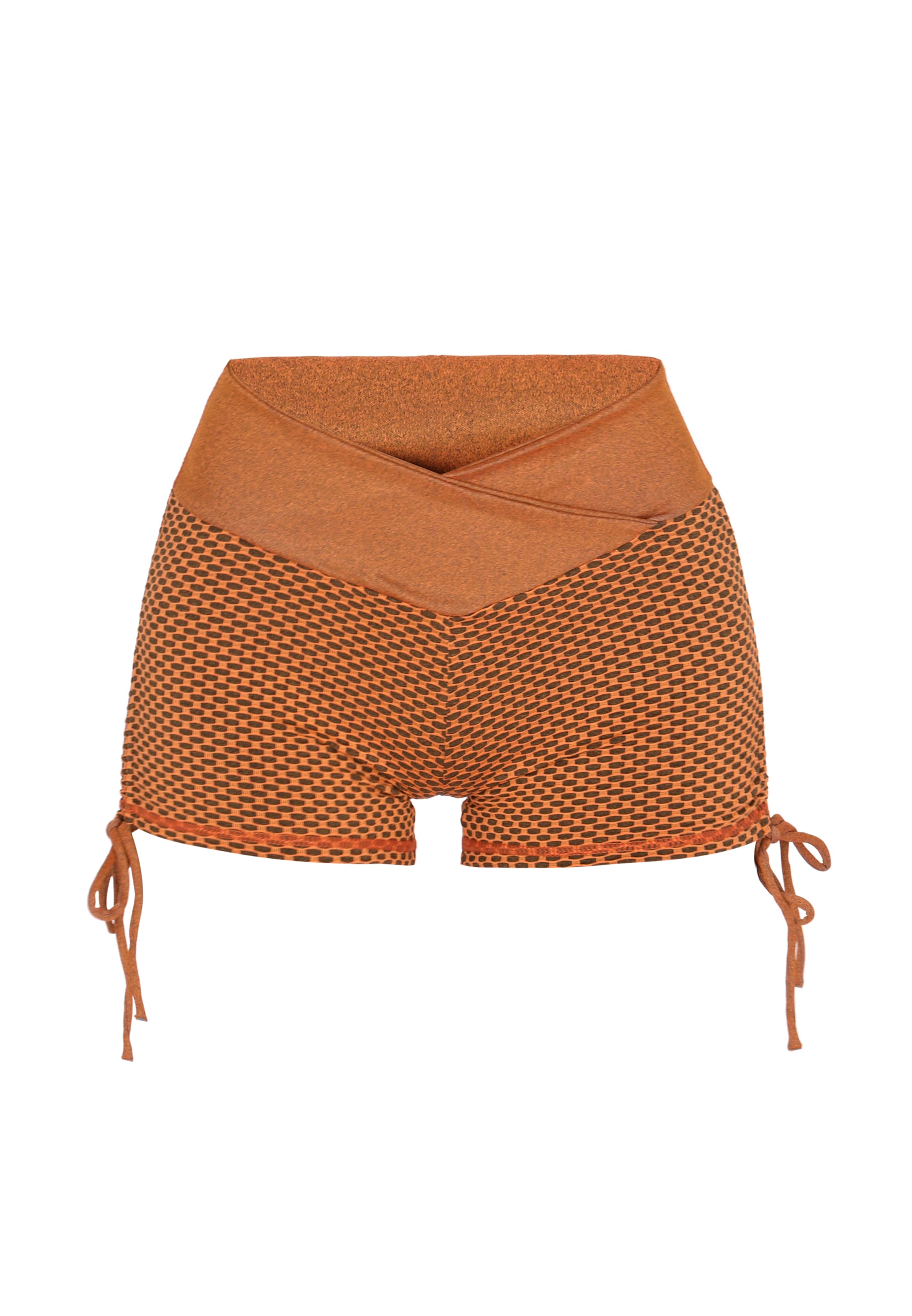 faina Athlsr Spodnie &#x27;Fashion Look&#x27; w kolorze brązowy: przód