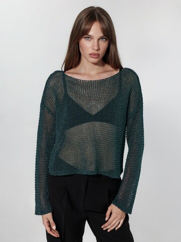 Pullover di Hiccup in verde: frontale