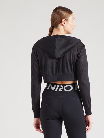 Nike Sportswear Sweatvest 'MESH COORD' in Zwart