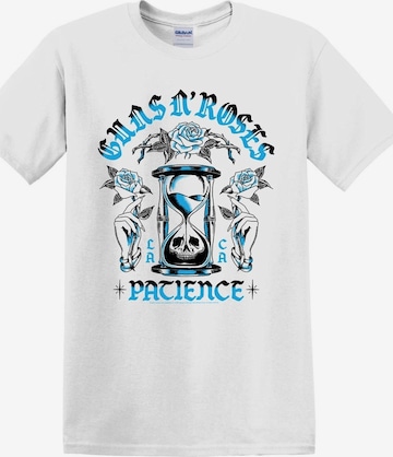 T-Shirt 'Guns N´Roses Hour Glass' GUNS N' ROSES en blanc : devant
