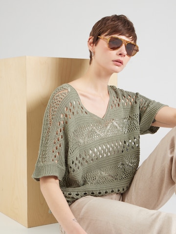 ZABAIONE Sweater 'Ve44ra' in Green