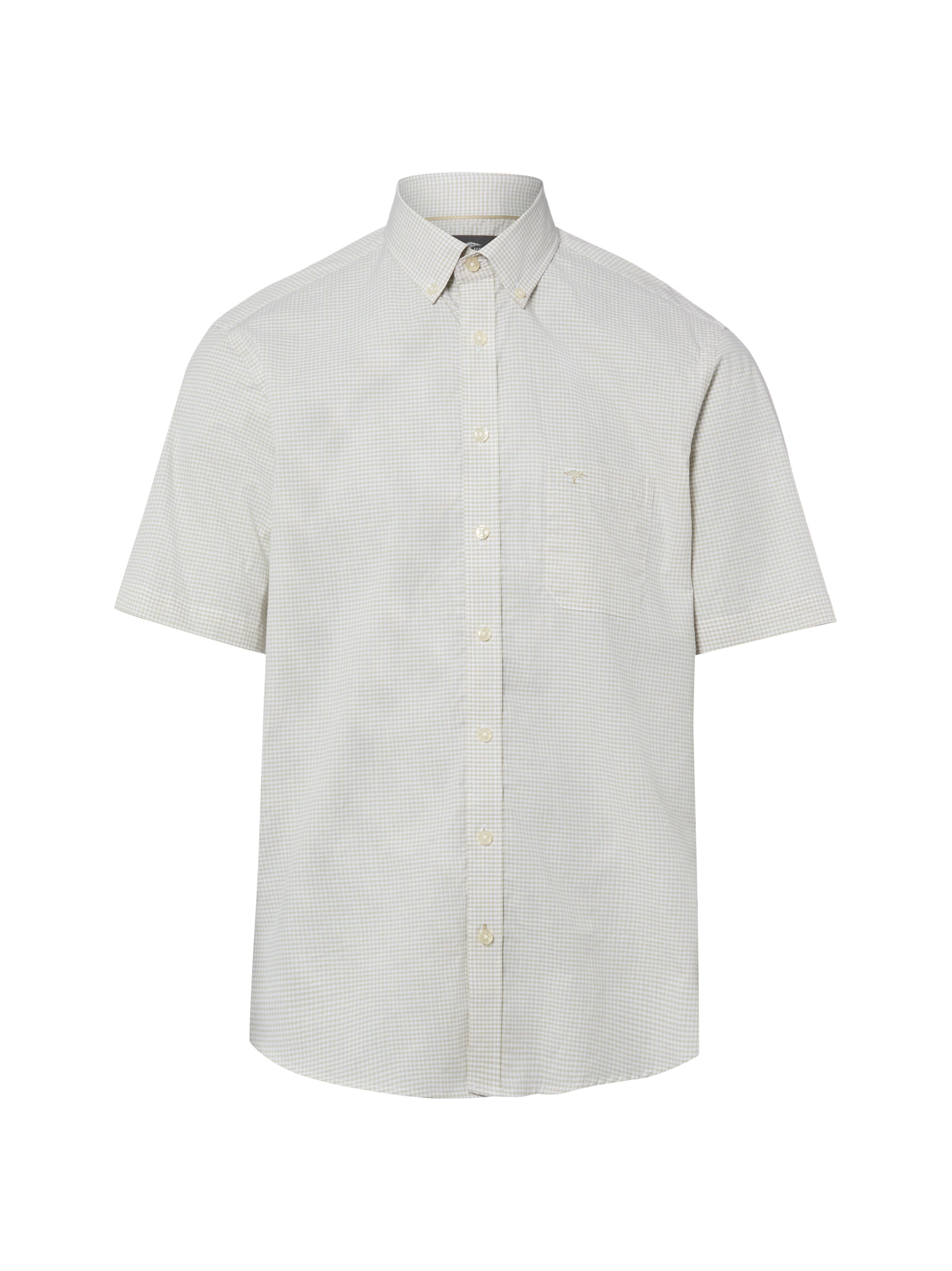 FYNCH-HATTON Comfort Fit Hemd in Grau: Vorderseite