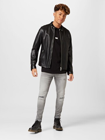 DIESEL Shirt 'JUST' in Schwarz