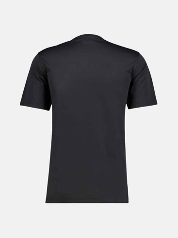 T-Shirt 'ROUND NECK SOLID' Ragman en noir