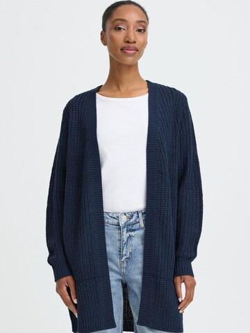 Oxmo Knit cardigan ' OXEDNA ' in Blue