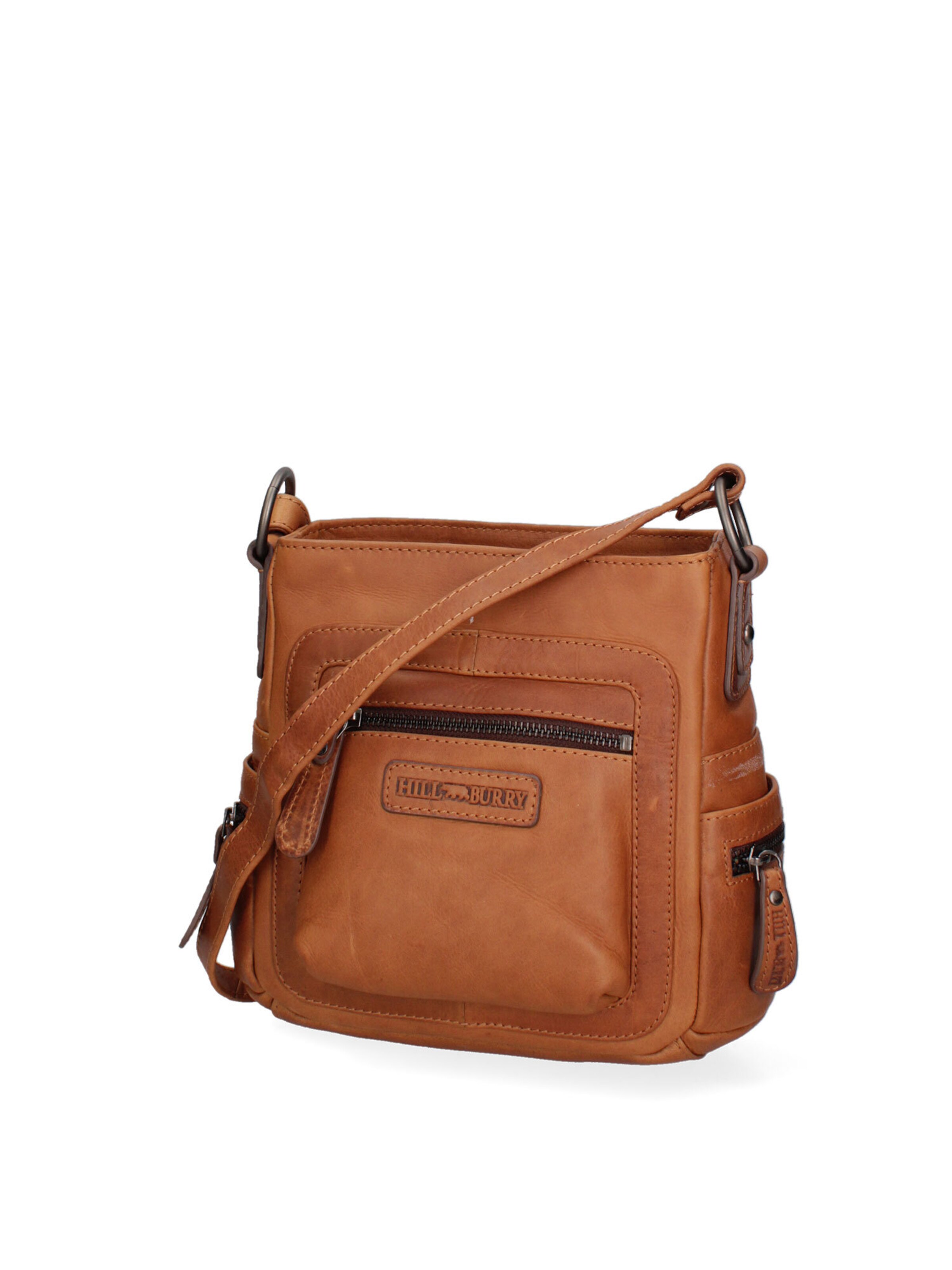 Borsa a tracolla di HILL BURRY in marrone: frontale