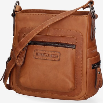 Borsa a tracolla di HILL BURRY in marrone: frontale