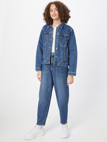 TOM TAILOR DENIM Свободный крой Джинсы 'Barrel Mom Vintage' в Синий