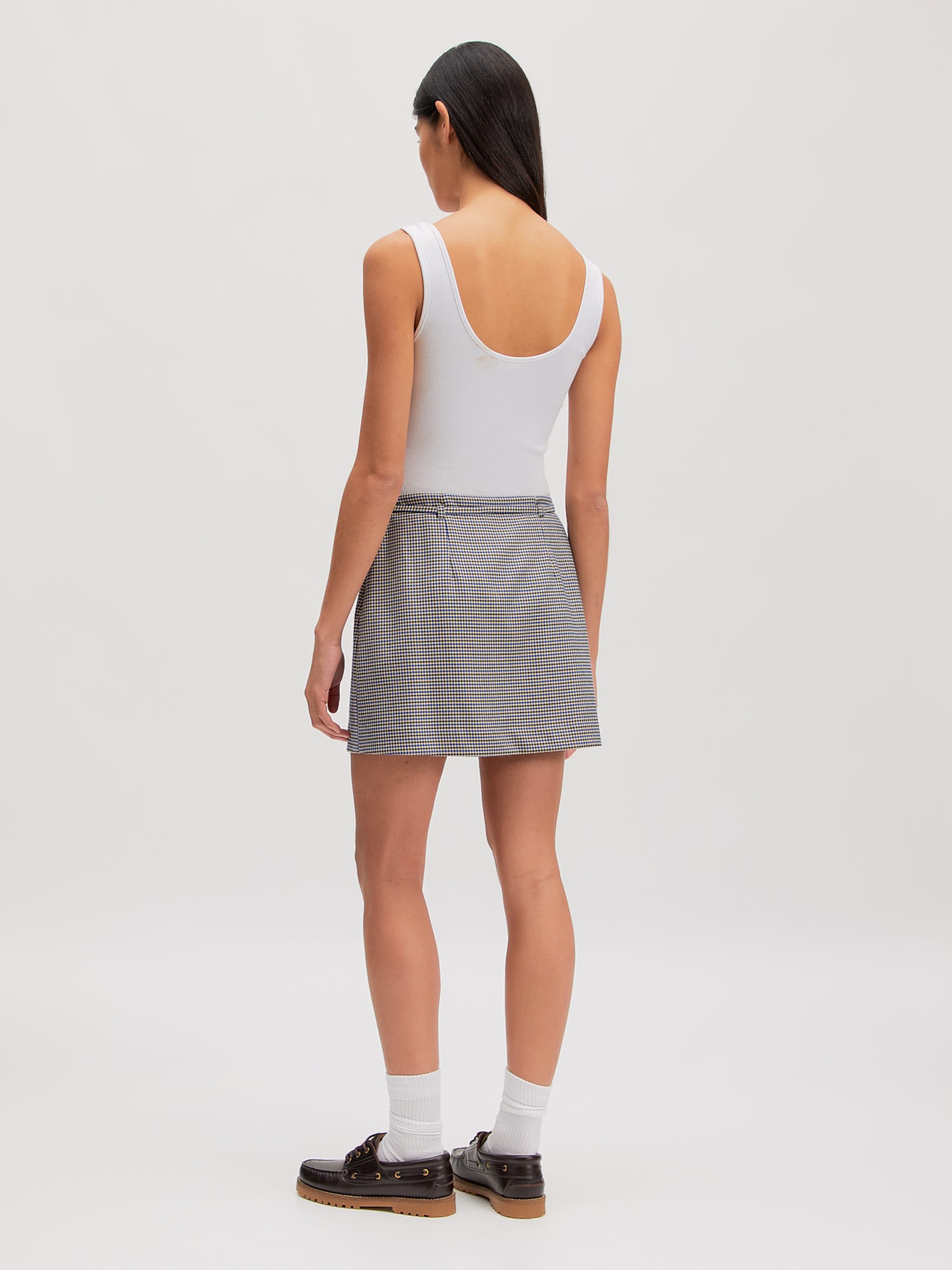 EDITED Nieuwigheden Rok 'Lexa' Blauw