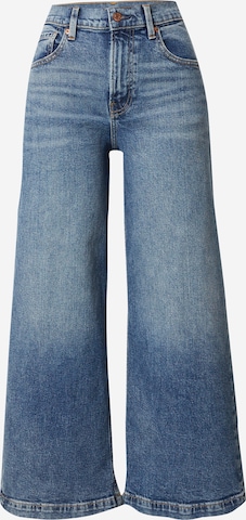 GAP Wide leg Jeans in Blauw: voorkant