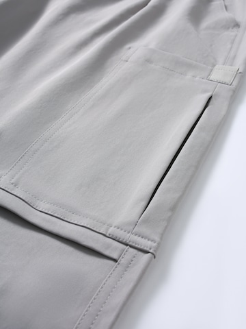 YOUTHUP Loosefit Cargohose 'JUNGSCHNITT'‌‌‌‌‌‌ in Grau